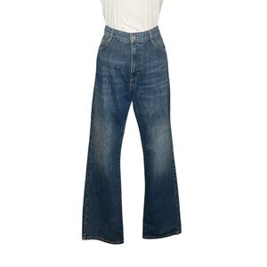 Sezane Straight Leg Blue Jeans